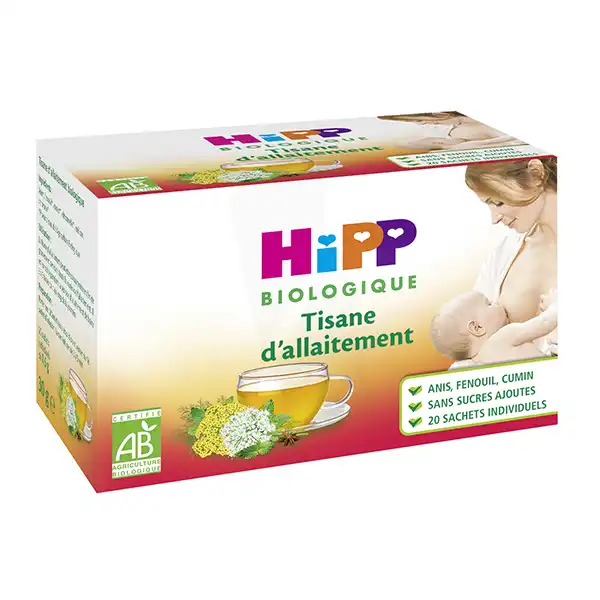 Hipp Tisane Allaitement Sachets Par 20