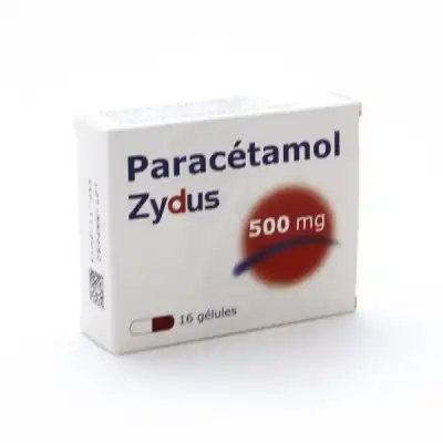 Paracetamol Zentiva 500 Mg, Gélule à LES-PAVILLONS-SOUS-BOIS