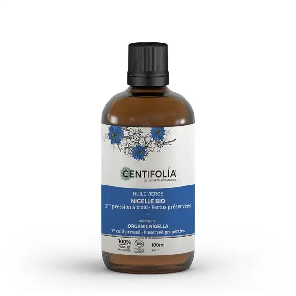 Centifolia Huile Végétale Vierge Biologique De Nigelle 100ml