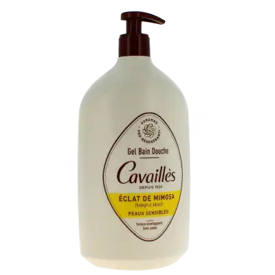 Cavailles Gel Bain Douche éclat De Mimosa Flacon Pompe De 1 L à MACON