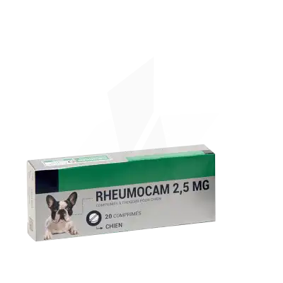 Biocanina Rheumocam 2,5mg Comprimés Chien B/20 à PEYNIER