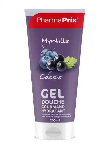 Gel douche gourmand Cassis Myrtille