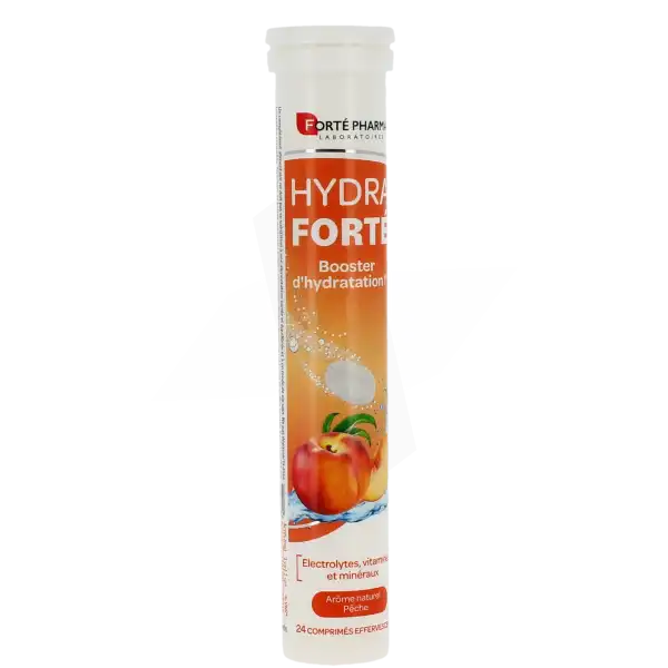 Hydra Forte Past Effervescente Pêche T/24