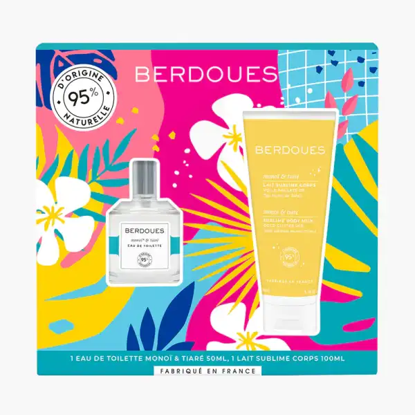 Berdoues Coffret Eau De Toilette Monoï & Tiaré