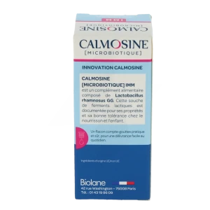 Calmosine Microbiotique Imm Solution Buvable Fl Compte-gouttes/8ml