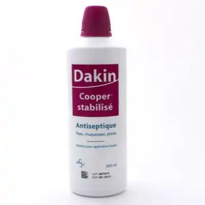 Dakin Cooper Stabilise, Solution Pour Application Locale En Flacon à Angers