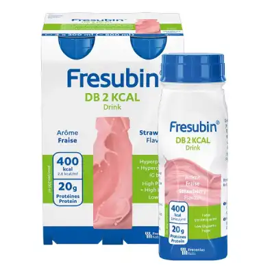 Fresubin Db 2kcal Drink Nutriment Fraise 4 Bouteilles De 200 Ml à VÉLIZY-VILLACOUBLAY
