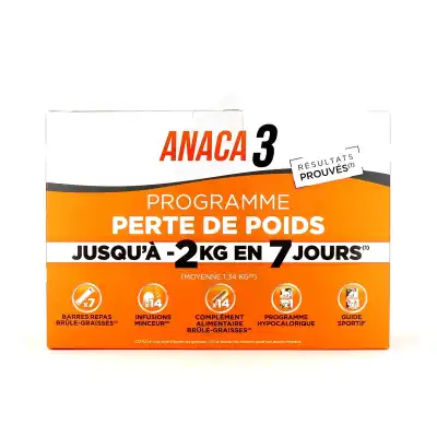 Anaca3 Programme Perte De Poids Coffret à Belfort