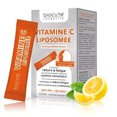 Biocyte Vitamine C Liposomée Poudre 10 Sticks à JOINVILLE-LE-PONT