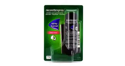 Nicorettespray 1 Mg/dose S Pulv Bucc Fraicheur Fruits Rouges 1fl/13,2ml à Andernos