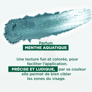 Klorane Visage Masque Purifiant Menthe Aquatique Bio Stick/25g