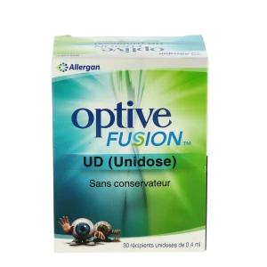 Optive Fusion Ud S Ophtalm 30unid/0,4ml