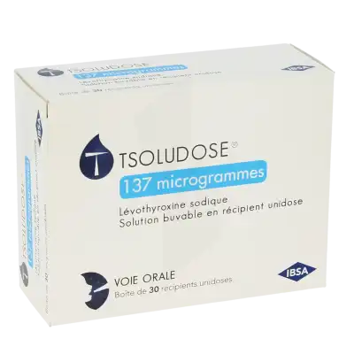 Tsoludose 137 Microgrammes Solution Buvable En Récipient Unidose à Osny