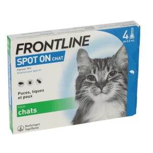 Frontline Spot On Chat, Solution Pour Spot-on