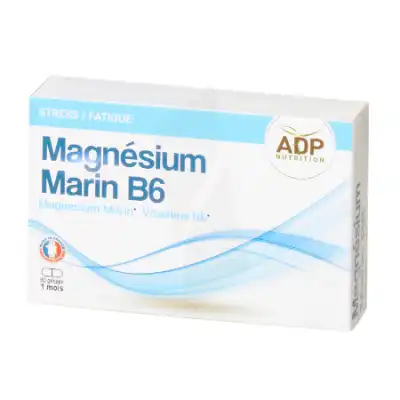 Adp Magnésium Marin B6 Gélules B/60 à Genas
