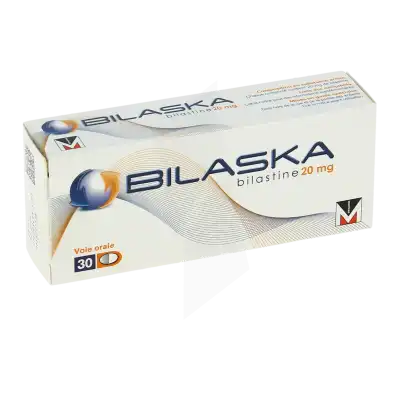 Bilaska 20 Mg, Comprimé à ROMORANTIN-LANTHENAY