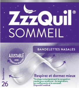 Zzzquil Sommeil Bandlette Nasal B/26