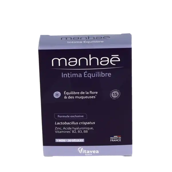Nutrisanté Manhae Intima Equilibre Gélules + Caps B/30+30