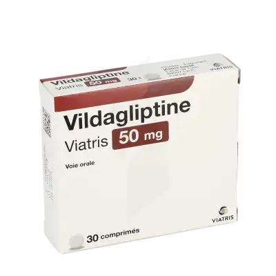 Vildagliptine Viatris 50 Mg, Comprimé à CUISERY