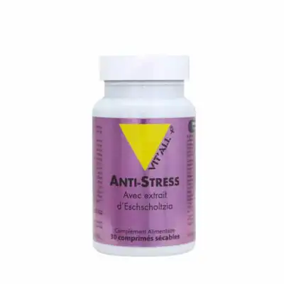 Vitall+ Anti-stress Comprimés Sécables B/30 à SAINT-MEDARD-EN-JALLES