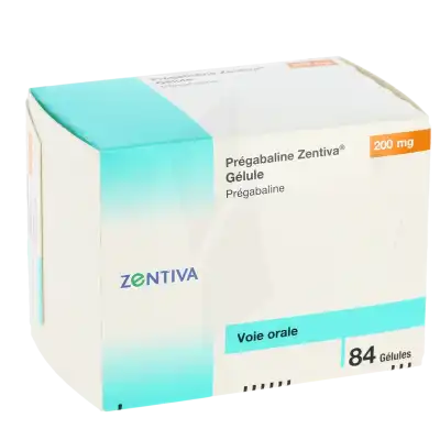 Pregabaline Zentiva 200 Mg, Gélule à Bordeaux