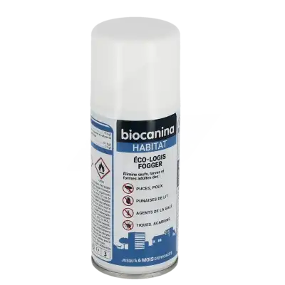 Biocanina Ecologis Fogger Solution Externe Insecticide Aérosol/150ml à STRASBOURG