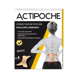 Actipoche Patch Correcteur Posture B/4