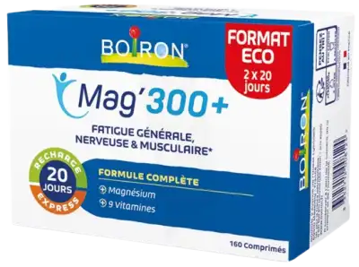 Boiron Mag'300+ Comprimés B/160 à La Ricamarie