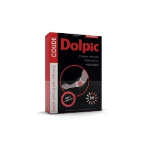Dolpic Thermo Pack 1 Bande Articulaire Coude + 1 Compresse