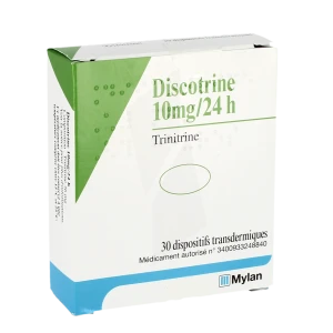 Discotrine 10 Mg/24 Heures, Dispositif Transdermique