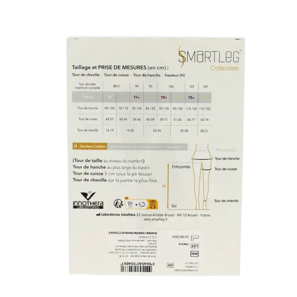 Smartleg 2 Collection Collant Contention Irrésistible Illusion T2n