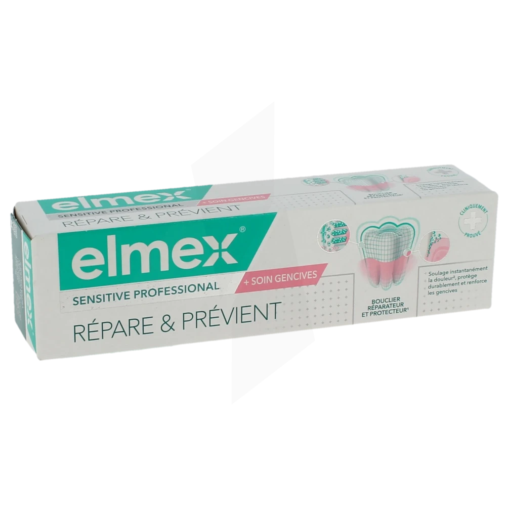 Elmex Sensitive Professional Pâte Dentifrice Soin Gencives T/75ml