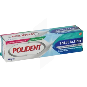 Polident Total Action Crème Adhésive Appareil Dentaire