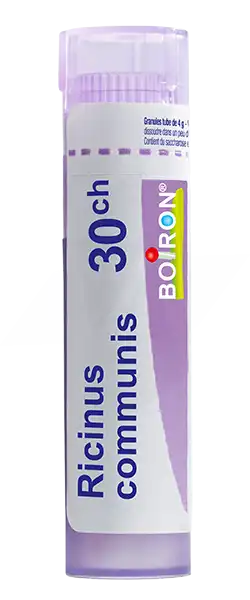 Boiron Ricinus Communis 30ch Granules Tube De 4g