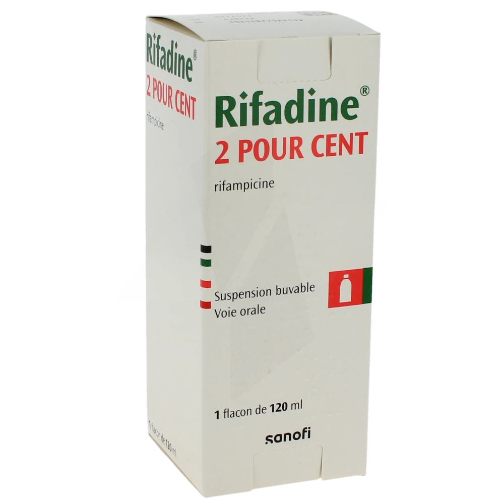 Rifadine 2 Pour Cent, Suspension Buvable