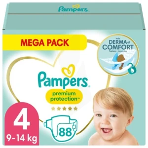 Pampers Premium Protection Couche T4 9-14kg B/88