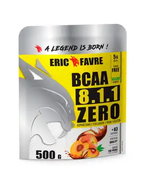 Eric Favre Bcaa 8.1.1 Zero 500 G Saveur Pêche à Le havre