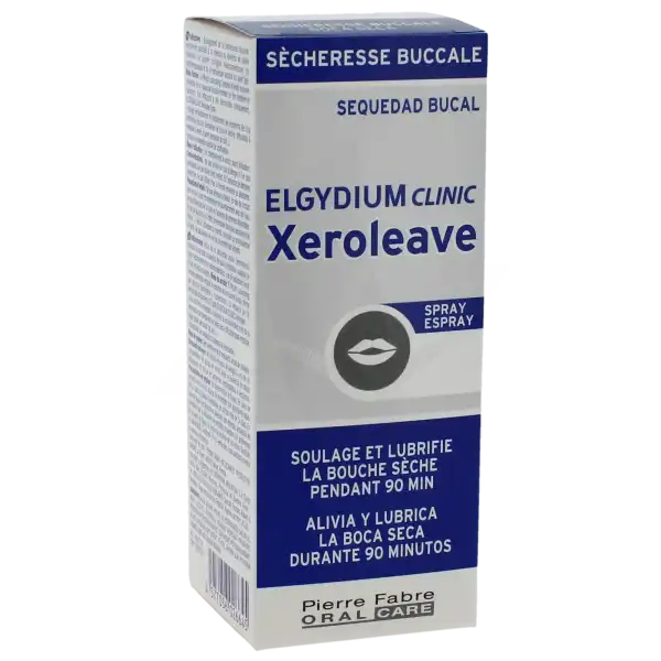 Elgydium Clinic Xeroleave Spray Buccal Fl/70ml Pompe Doseuse