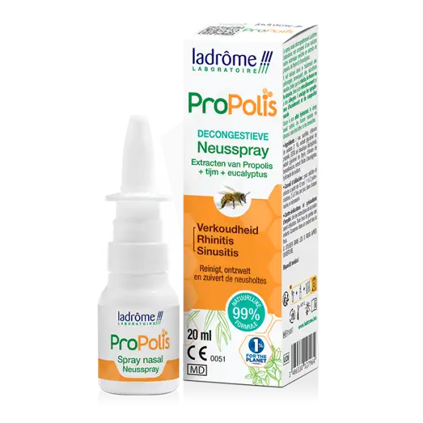 Ladrôme Spray Nasal Décongestionnant Propolis 20ml