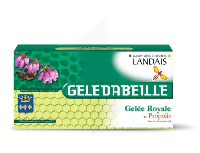 Geledabeille Gelée Royale Propolis Solution Buvable 26 Ampoules/5ml à Mérignac