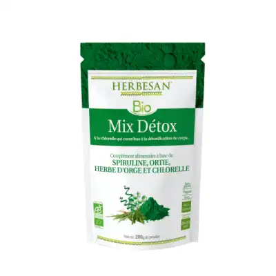 Herbesan Mix Bio Poudre Detox Sachet/200g à COLLONGES-SOUS-SALEVE