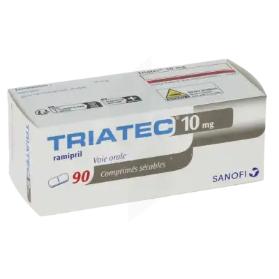 Triatec 10 Mg, Comprimé Sécable à Bassens