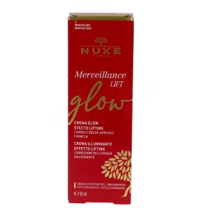 Nuxe Merveillance Lift Glow Crème Eclat Effet Liftant Tube De 50 Ml