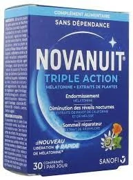 Novanuit Triple Action Comprimés B/30 Offre Spéciale