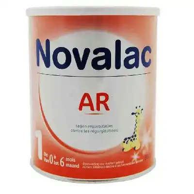Novalac Ar 0-6 Mois Lait Pdre AntirÉgurgitation B/800g à QUINCY-SOUS-SÉNART
