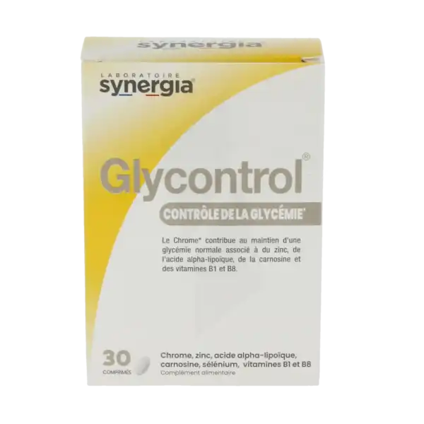 Synergia Glycontrol Comprimés B/30