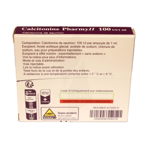 Calcitonine Pharmy Ii 100 U.i./1 Ml, Solution Injectable