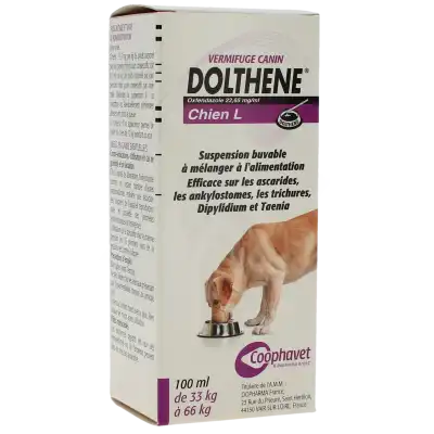 DOLTHENE CHIEN L, Suspension buvable