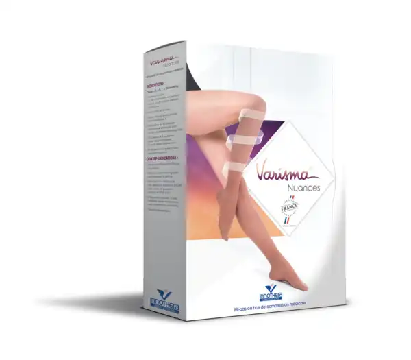 Varisma® Nuances Classe Ii Mi-bas Nuance N°3 Soft Taille 4 Normal Pied Fermé