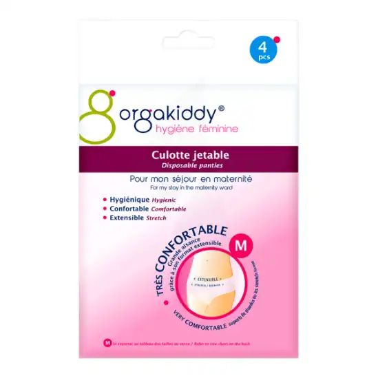 Orgakiddy Culotte Jetable Tm B/4